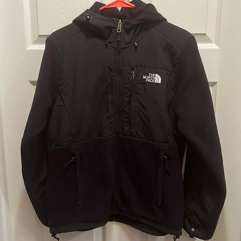 The North Face Denali Hooded Fleece Jacket, Women’s, Size M, Black